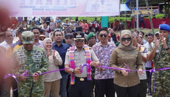 Tak Lagi Gunakan Bambu, Warga Dusun Taka, Bone Kini Nikmati Jembatan Permanen Alekale