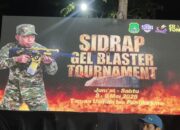 Meriahkan Taman Usman Isa, Turnamen Gel Blaster Sidrap Sedot Perhatian Ratusan Warga