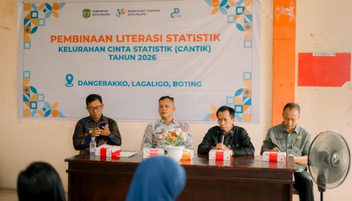 Tiga Kelurahan di Kecamatan Wara Terpilih Masuk Program Pembinaan Kelurahan Cinta Statistik