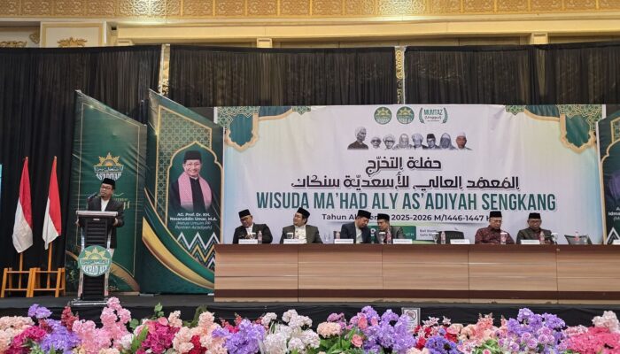 Wisuda Ma’had Aly As’adiyah Sengkang Jadi Momentum Perkuat Dakwah Islam Moderat