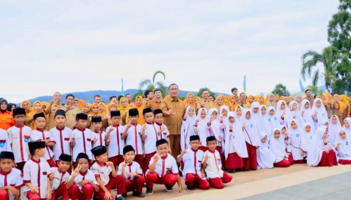 Intip Keseruan Murid SDIT Insan Rabbani Keliling Kantor Bupati Luwu Timur
