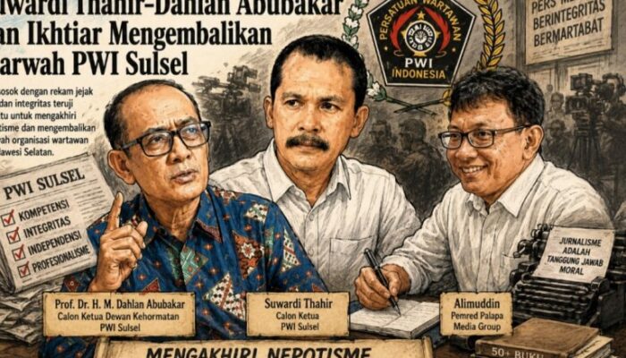 Pulihkan Muruah PWI Sulsel, Dahlan Abubakar Daftar Dewan Kehormatan