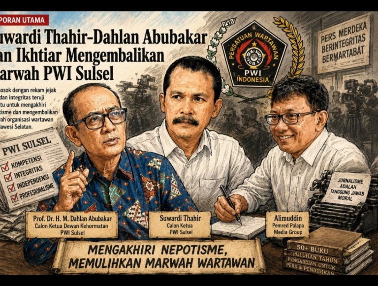 Pulihkan Muruah PWI Sulsel, Dahlan Abubakar Daftar Dewan Kehormatan