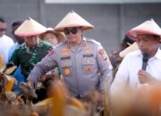 Polres Sidrap Panen Jagung Kuartal II di Lahan 5 Hektare
