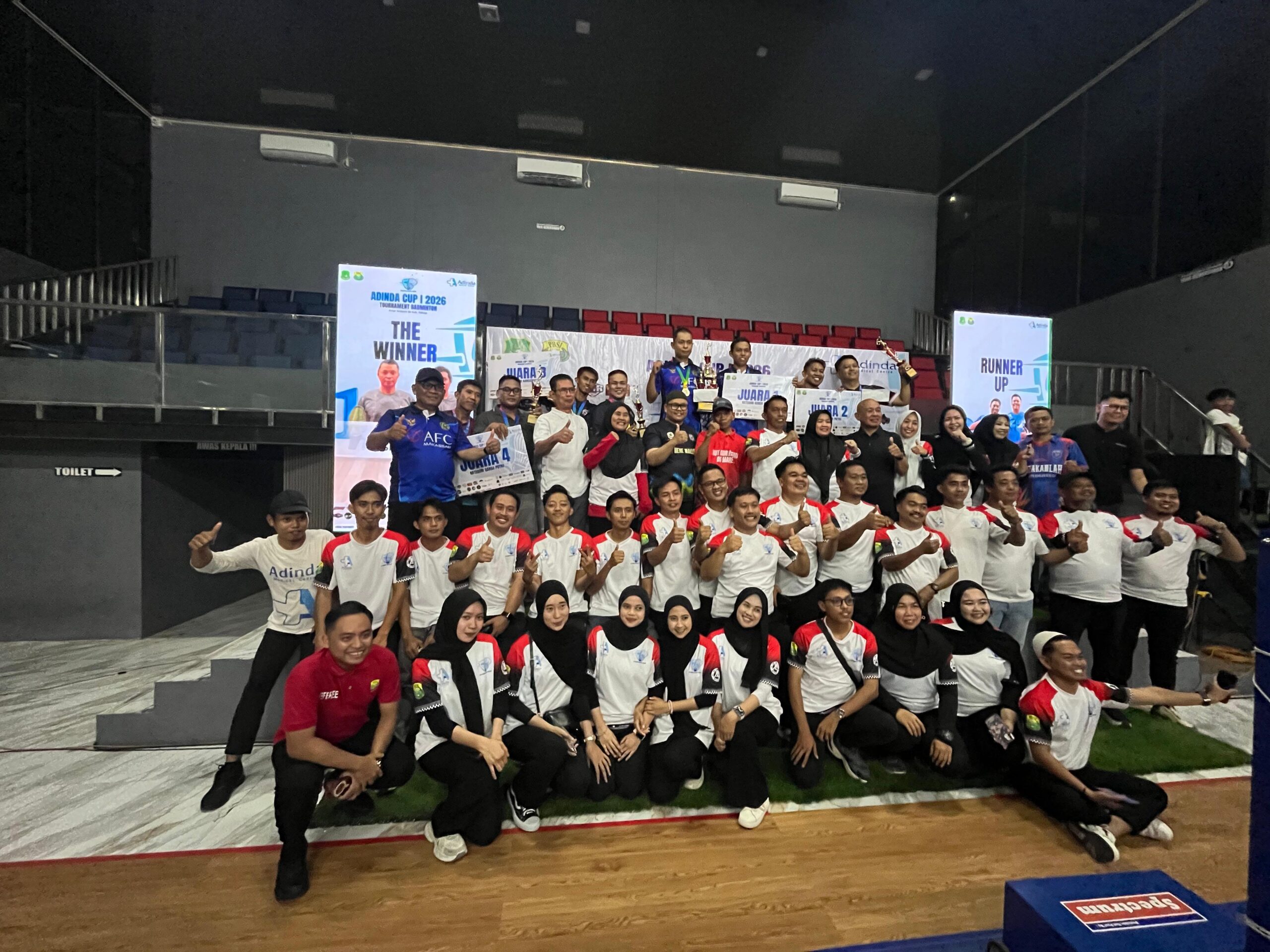 Tutup Adinda Cup I 2026, Bupati Sidrap Puji Peningkatan Layanan RS Adinda