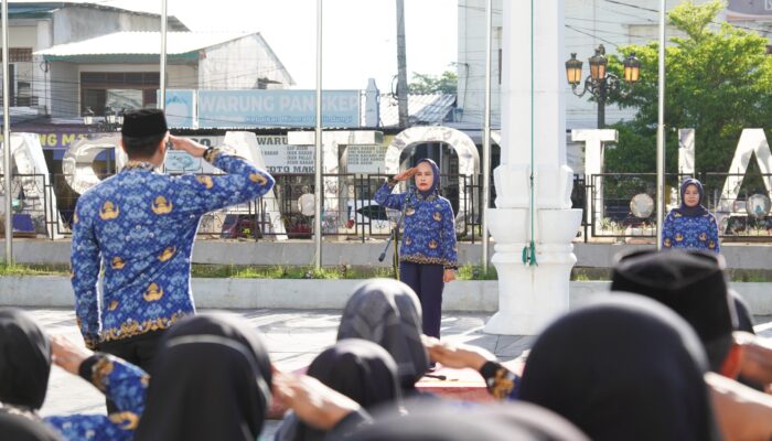 Upacara HKN Kota Palopo Warnai Pelepasan Paskibraka ke Tingkat Provinsi Sulsel