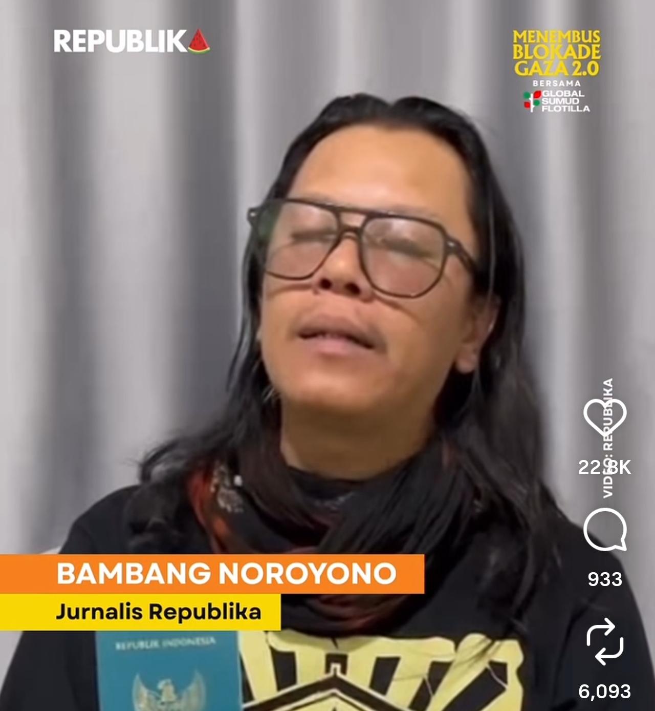 Kirim Video SOS, Jurnalis Republika Diculik Israel