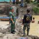 Wujud Pengabdian TNI, Kodim 1420 Sidrap Bangun Jembatan Armco di Desa Kanie