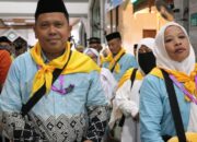 Lepas CJH Kloter 20 di Masjid Syuhada, Ini Pesan Bupati Luwu Utara