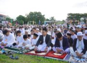 Ajak Warga Kompak, Ini Pesan Dhevy Saat Khotbah Iduladha