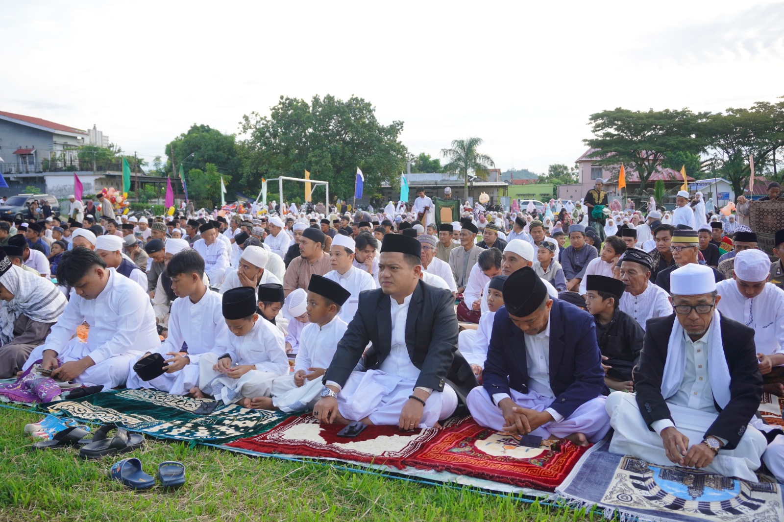 Ajak Warga Kompak, Ini Pesan Dhevy Saat Khotbah Iduladha