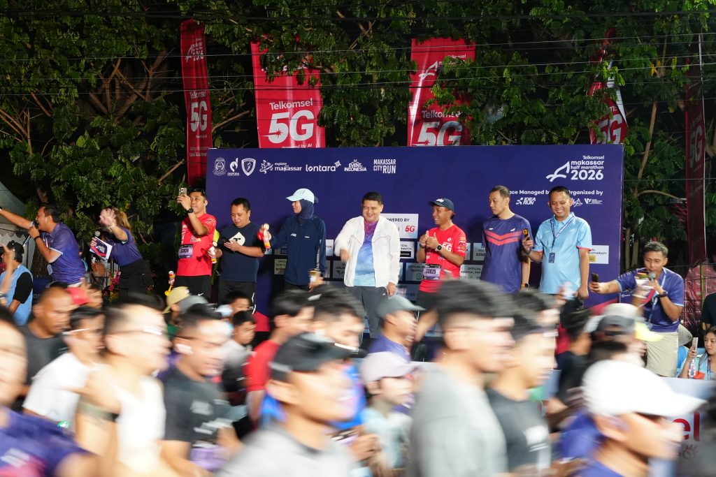 12 Ribu Pelari Ramaikan Makassar Half Marathon 2026