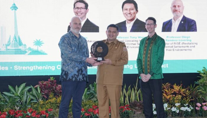 Appi Bawa Program Sanitasi Kota Makassar Masuk 5 Besar Penghargaan Dunia