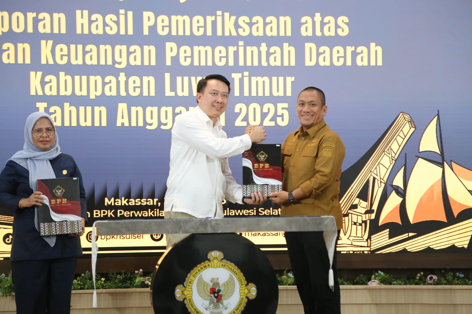 Pemkab Luwu Timur Sukses Raih Opini WTP ke-14 dari BPK RI Sulsel