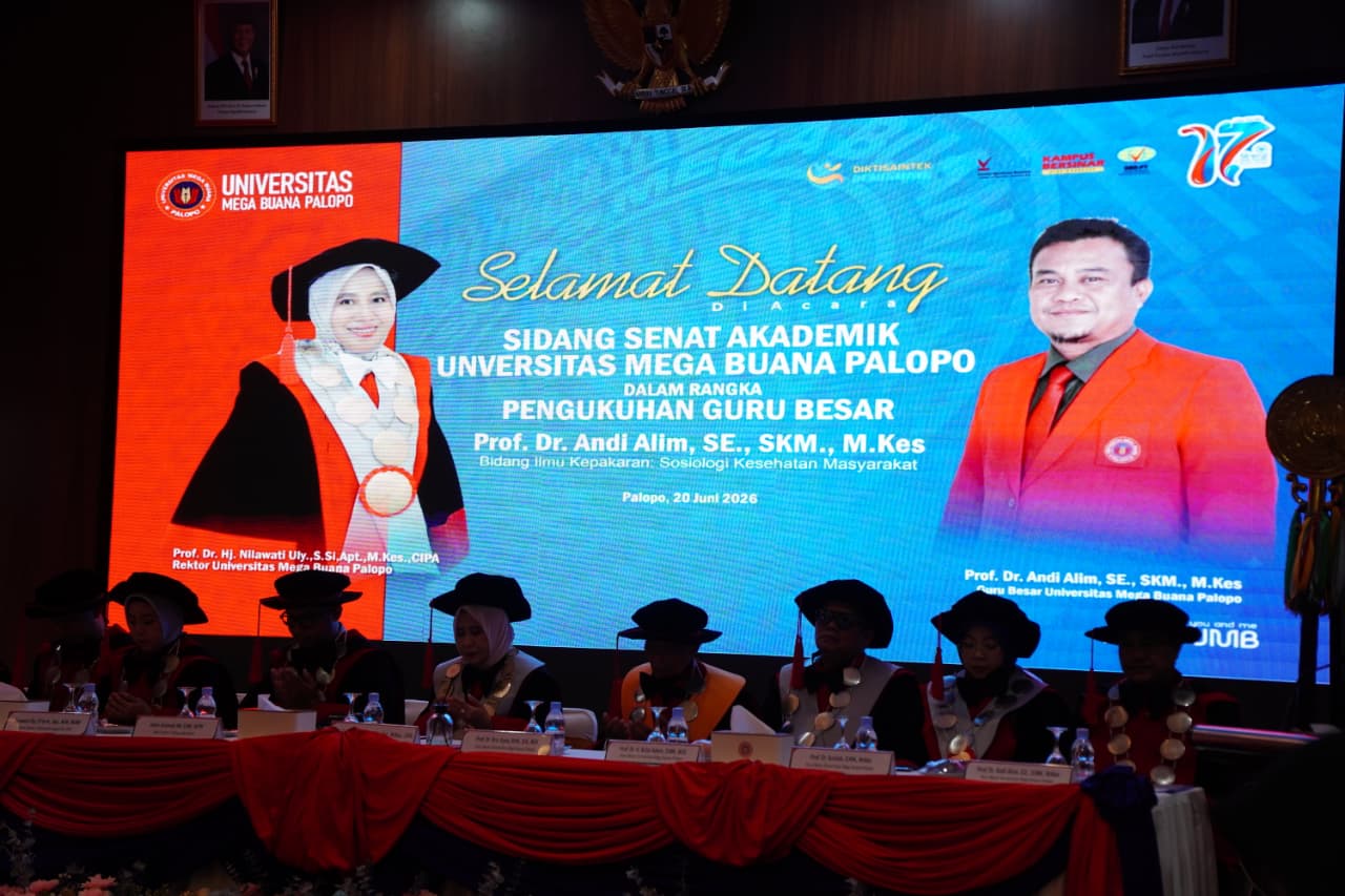 Prof Andi Alim Dikukuhkan Jadi Guru Besar UMB Palopo, Angkat Isu Keadilan Kesehatan Masyarakat