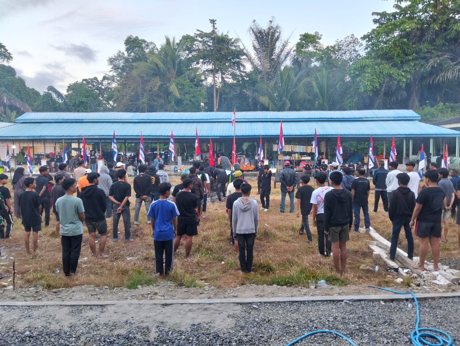 Ratusan Personel Baru Matado’ors Perjuangan Resmi Dilantik di Pinrang