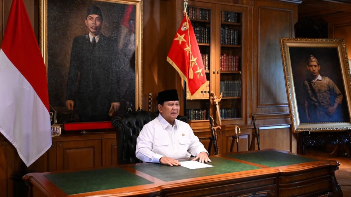 Hari Raya Waisak, Prabowo: Kita Harus Terus Bekerja Keras