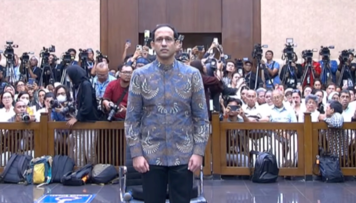 Nadiem Divonis 10 Tahun Penjara