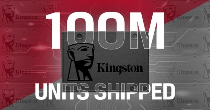 Kingston Catat Rekor Baru, 100 Juta Unit SSD A400 Sukses Terjual di Seluruh Dunia