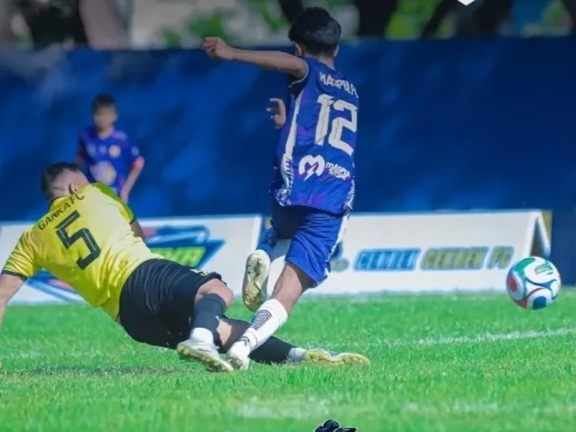 Laga Perdana Sidrap Cup 2026 Berjalan Sengit, AJK FC Ditahan Imbang Ganra Utama FC 1-1
