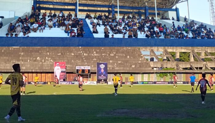 Semarak Sidrap Cup 2026, Ratusan Penonton Sesaki Tribune Stadion Ganggawa