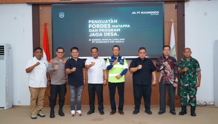 Pemkab Luwu dan Masmindo Luncurkan Program Jaga Desa di Wilayah Tambang