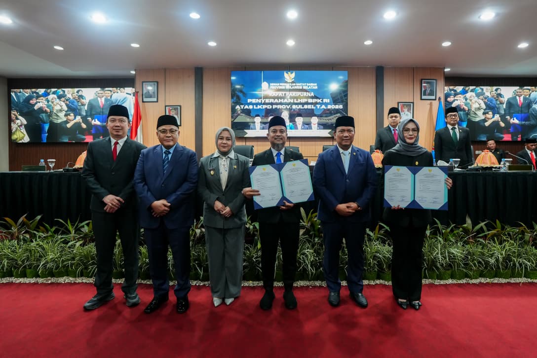 Raih Opini WTP Kelima Berturut-turut, Pemprov Sulsel Buktikan Akuntabilitas Keuangan
