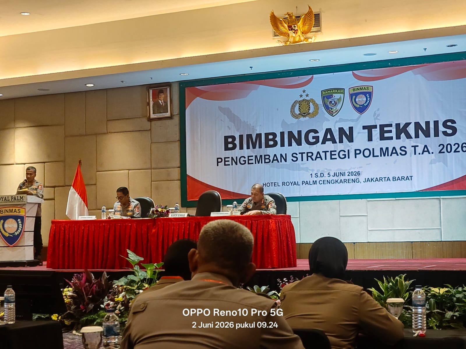 Tingkatkan Kapasitas Polmas, Kasat Binmas Polres Palopo Ikuti Bimtek Nasional di Jakarta