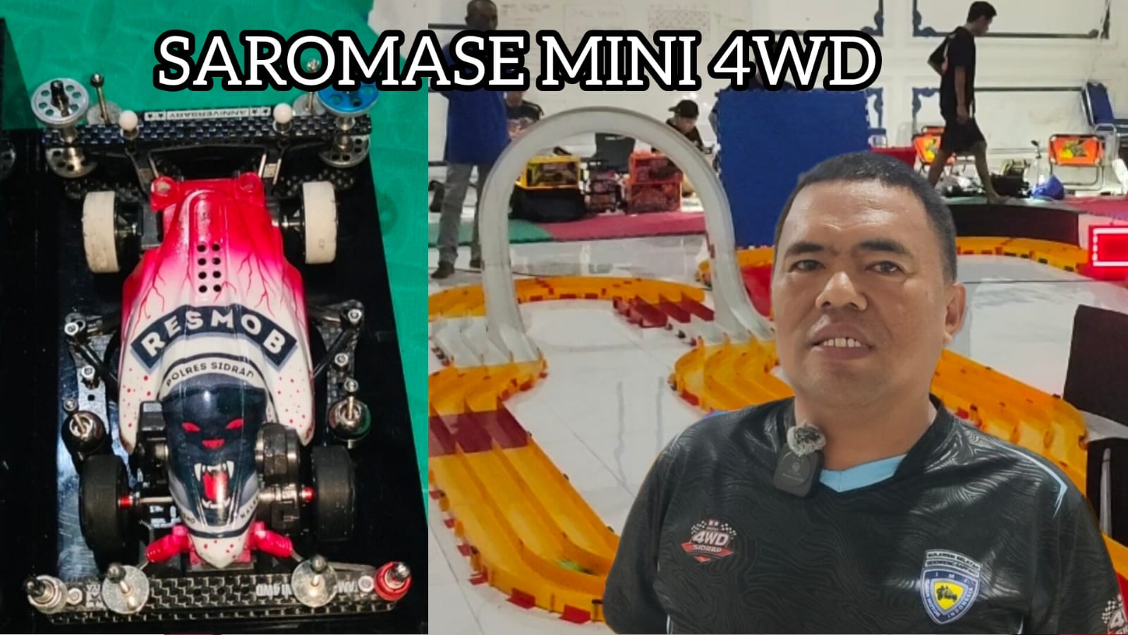 Komunitas Saromase dan Rumah Kaca Gelar Balap Mini 4WD Gratis di Sidrap