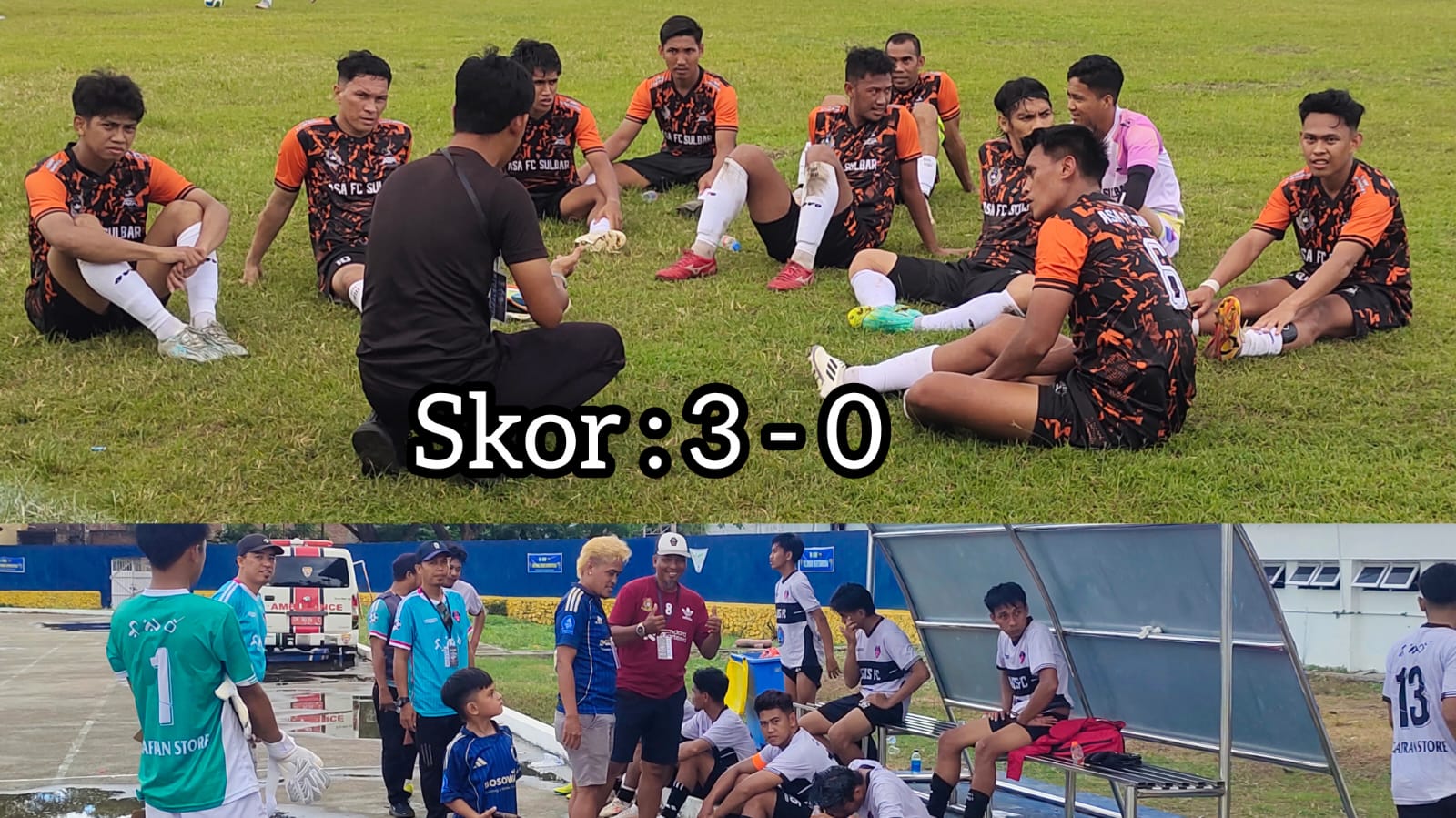 Sempat Buntu di Babak Pertama, ASA FC Sukses Gilas BUGIS FC 3-0 di Sidrap Cup 2026