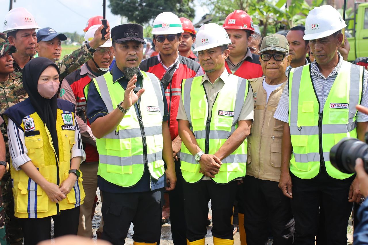 Perkuat Ketahanan Pangan, Gubernur Sulsel Pimpin Groundbreaking Irigasi Bengo di Bone