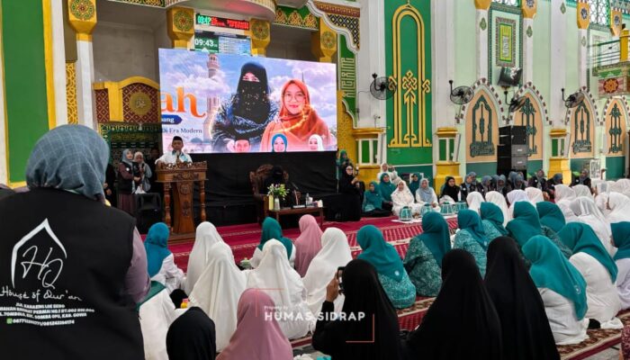 Safari Dakwah TP PKK Sidrap Hadirkan Ummi Pipik, Perkuat Pembinaan Generasi Qurani