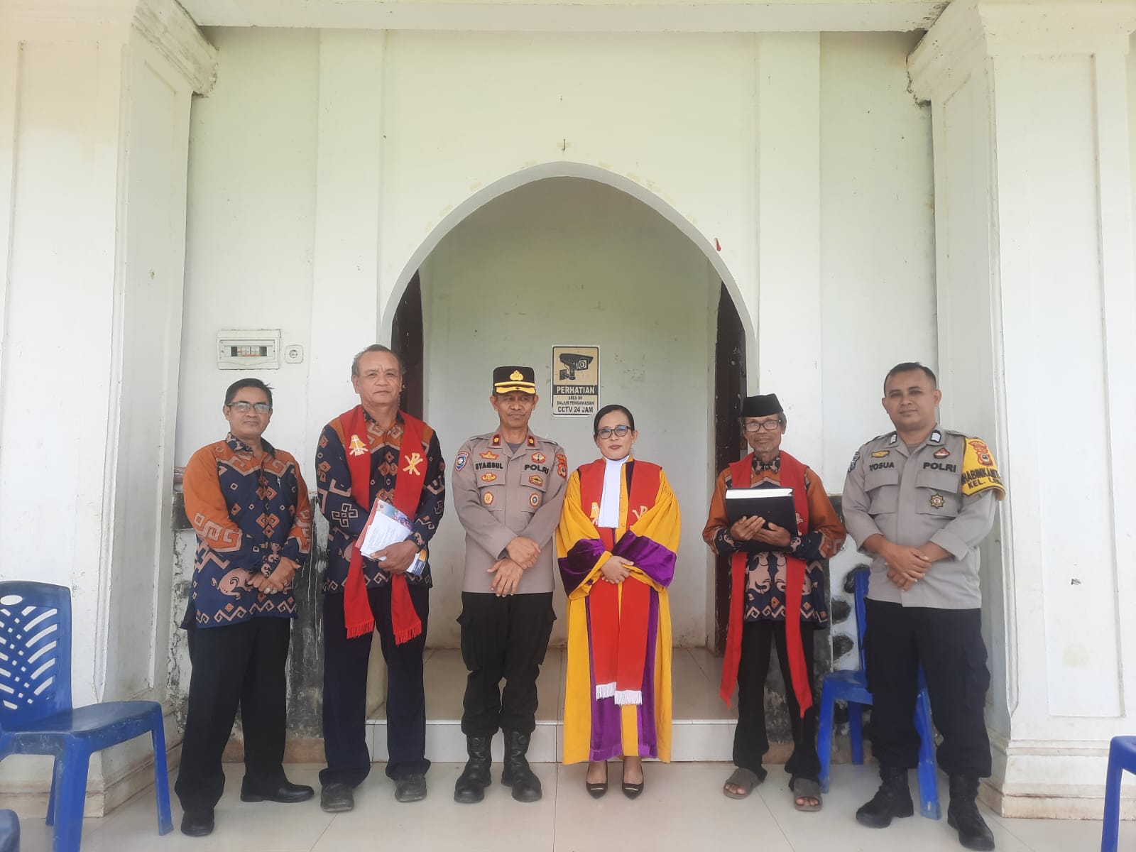 Redam Tawuran Remaja, Sat Binmas Polres Palopo Gelar Penyuluhan di Gereja Toraja Zion Lappo