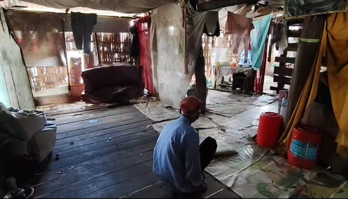 Kisah Pilu Ladali, Lansia Tunanetra di Sidrap yang Hidup Sebatang Kara di Gubuk Reyot