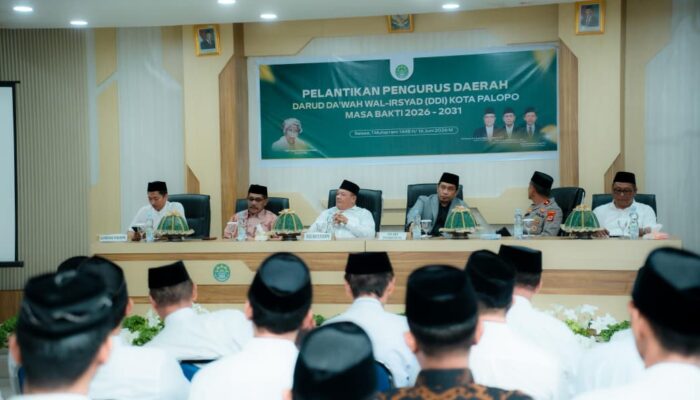 Hadir di Pelantikan DDI, Staf Ahli Kesra Ajak Ciptakan Palopo yang Damai dan Nyaman