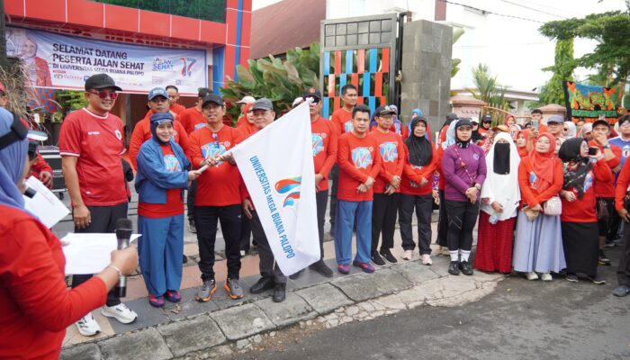 Pemkot Palopo Meriahkan Jalan Sehat Perayaan HUT ke-17 Universitas Mega Buana