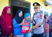 Sambut Hari Bhayangkara, Polres Luwu Salurkan Bantuan Sembako