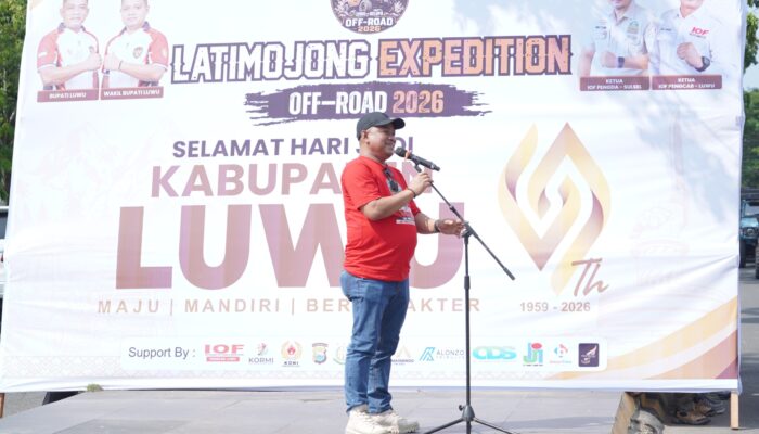 HUT ke-67 Luwu, 100 Offroader Jelajahi Wisata Alam
