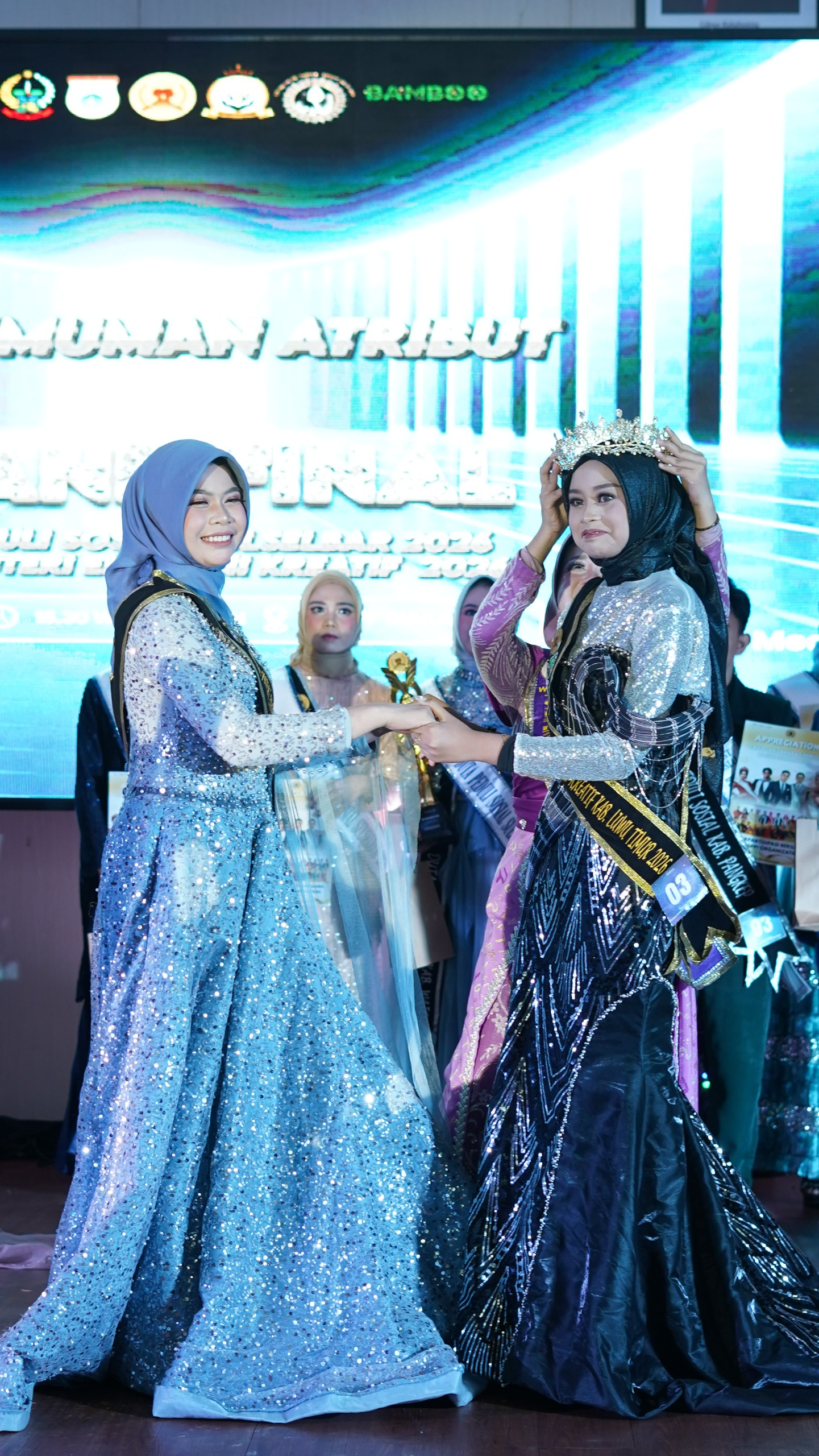 Sabet Mahkota Duta Ekraf Sulselbar 2026, Aura Malaeka Harumkan Nama Luwu Timur