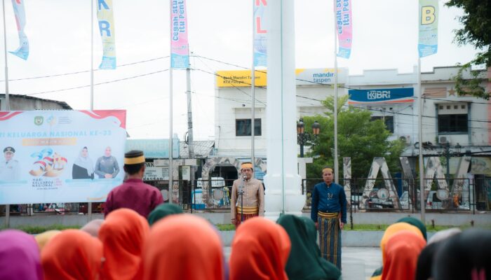Semarak Harganas Ke-33 di Palopo, Peserta Upacara Kenakan Baju Adat Nusantara