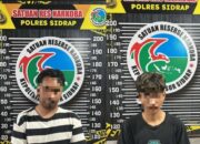 Satresnarkoba Polres Sidrap Bekuk Dua Penyalahguna Narkotika di Panca Rijang