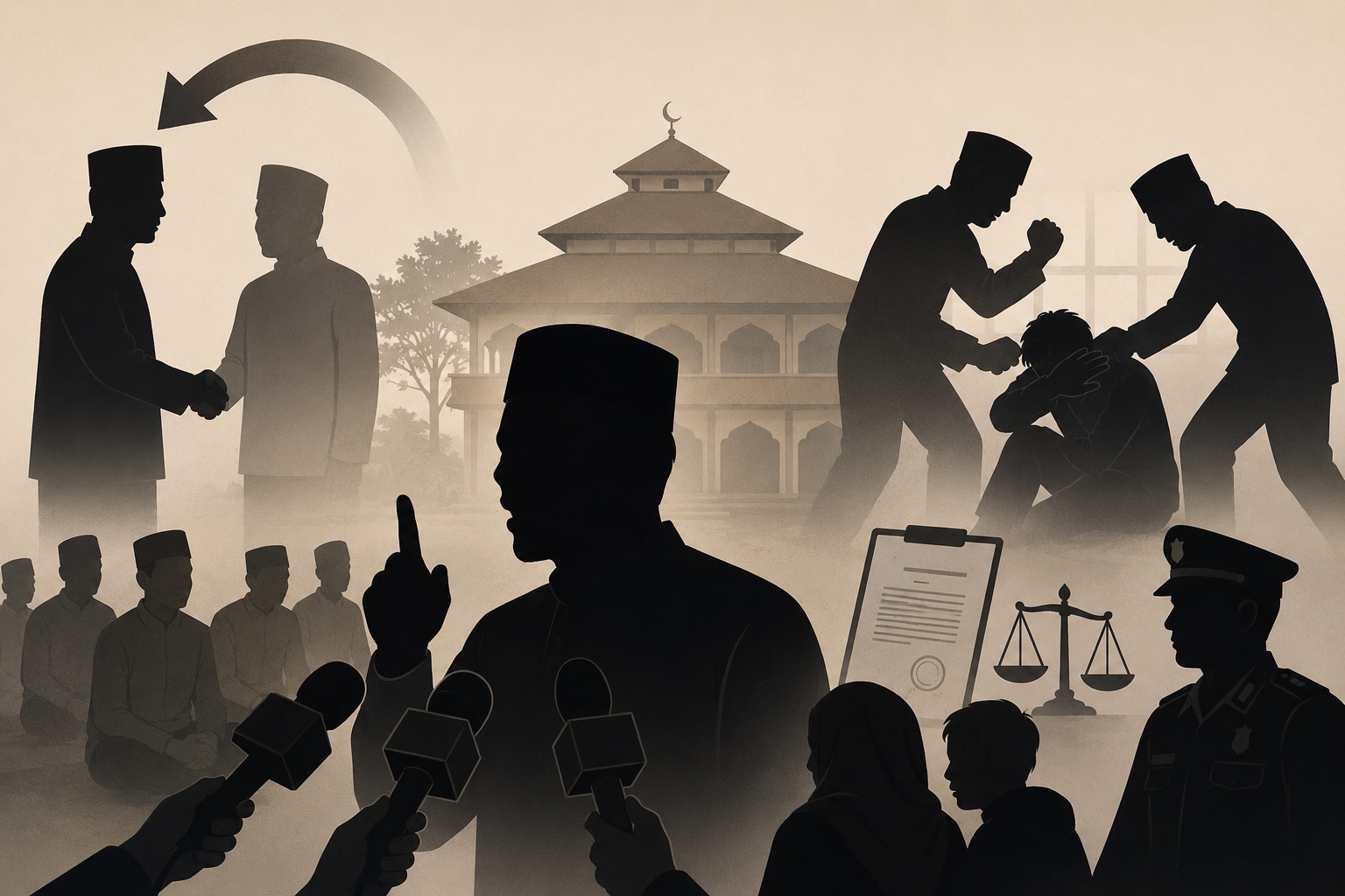 Pimpinan Baru Ponpes Mahis Enrekang Bantah Pergantian Pengurus Terkait Kasus Dugaan Penganiayaan