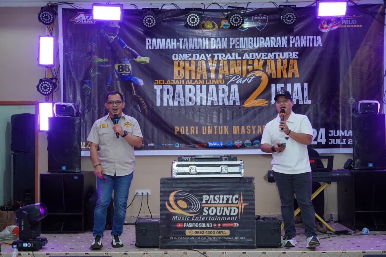 Sukses Gerakkan UMKM, Wabup Luwu Puji Kekompakan Polres dan Komunitas Trail Adventure