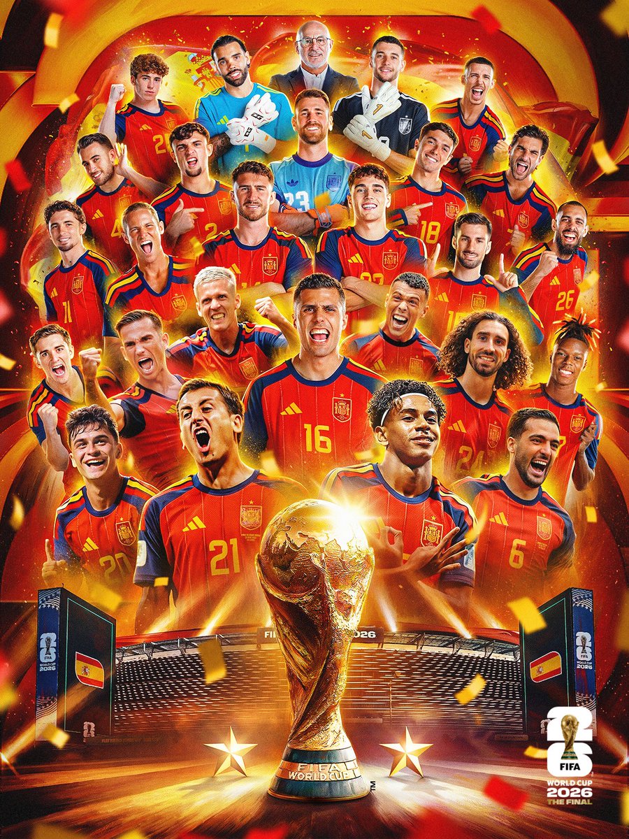 Trofi Kembali ke Eropa, Spanyol Juara Dunia 2026
