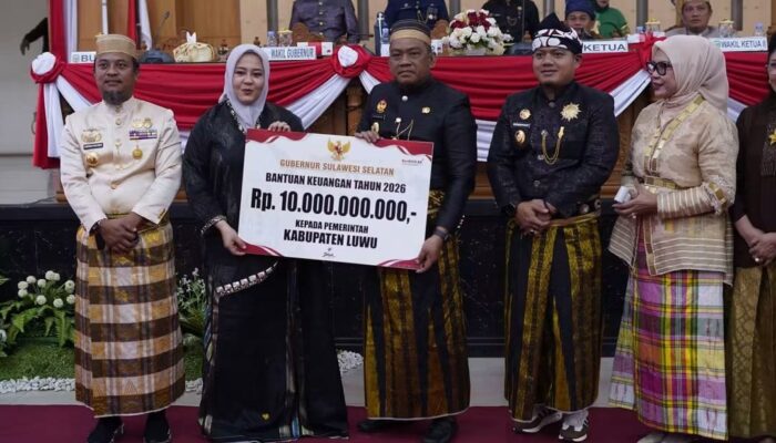 Hari Jadi Luwu ke-67, Gubernur Sulsel Umumkan RS Regional dan Bantuan Rp10 Miliar