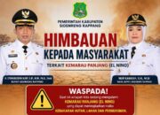 Hadapi El Nino, Bupati Sidrap Ingatkan Waspada Kebakaran dan Krisis Air