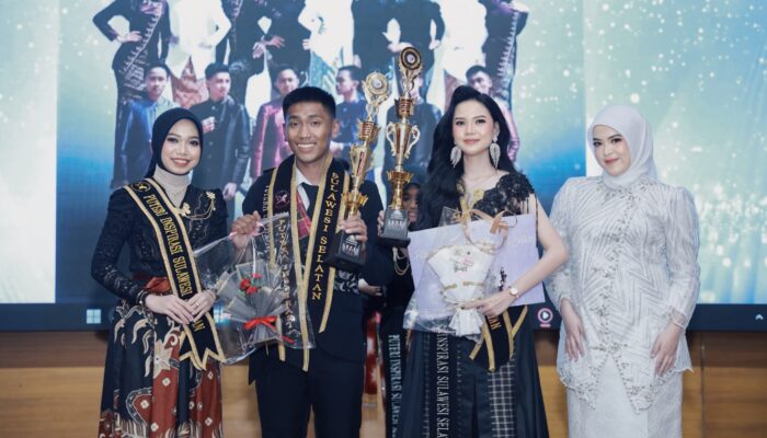 Dini Syafira Raih Gelar Wakil 1 Puteri Inspirasi Sulawesi Selatan 2026
