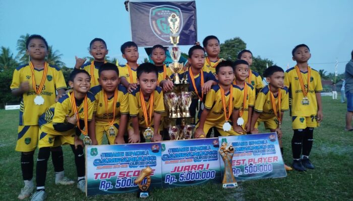 SSB GASPAR Juara Campaniang Cup III 2026, Tak Terkalahkan dan Borong Penghargaan Individu
