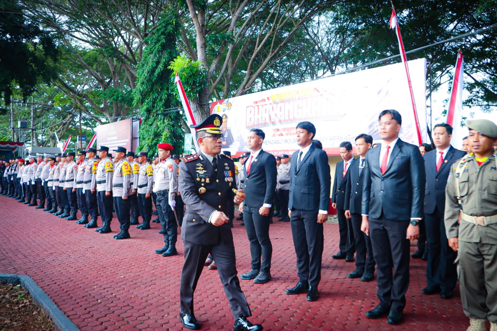 80 Tahun Mengabdi, Kapolres Luwu Tegaskan Komitmen Polri Melayani Masyarakat