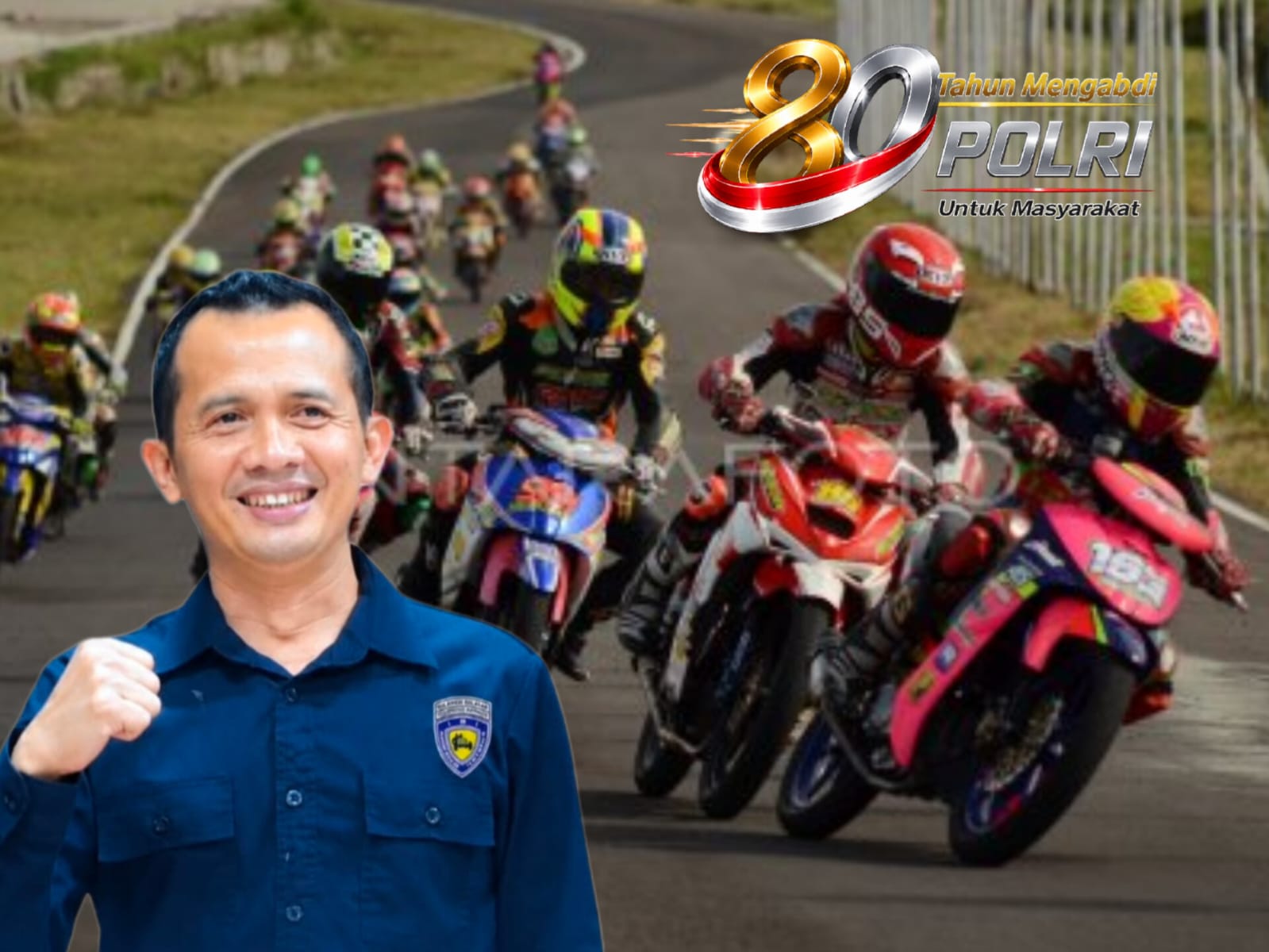 HUT Bhayangkara Ke-80, Ketua IMI Sidrap Harap Polri Semakin Humanis dan Dipercaya